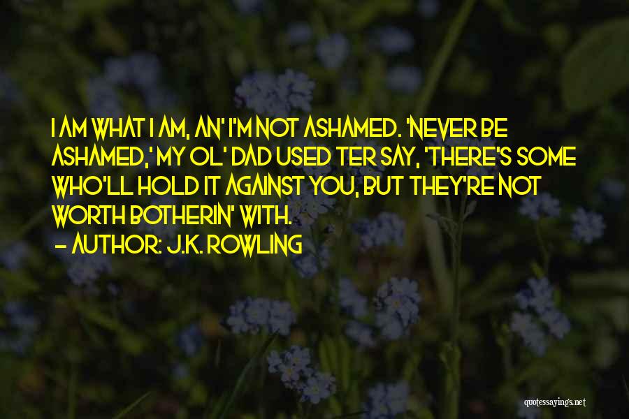 Inspirational Dad Quotes By J.K. Rowling