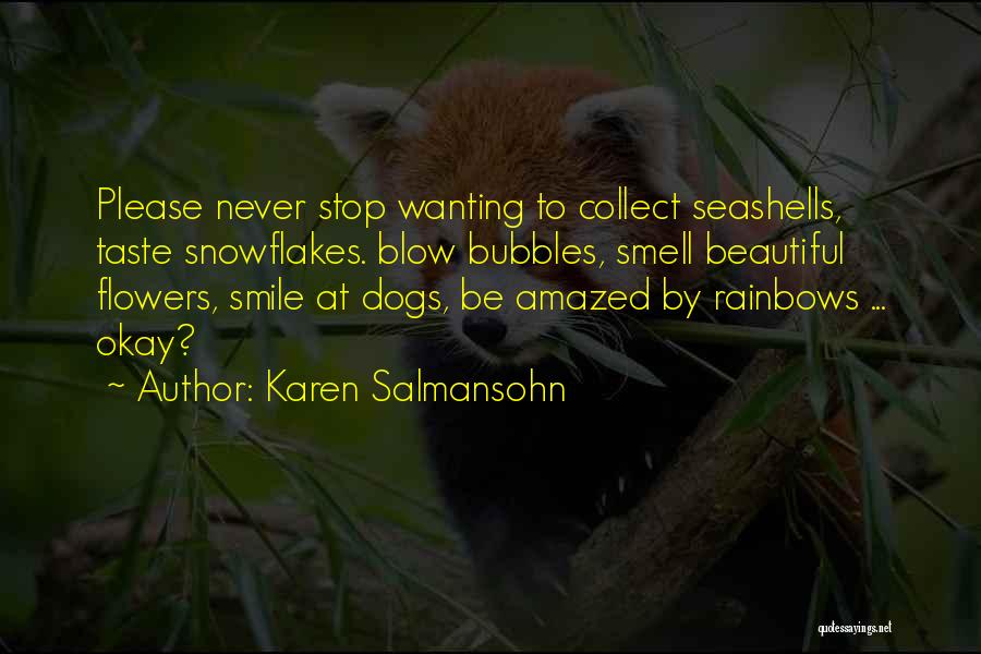 Inspirational Dogs Quotes By Karen Salmansohn