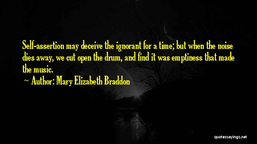 Inspirational Drum Quotes By Mary Elizabeth Braddon