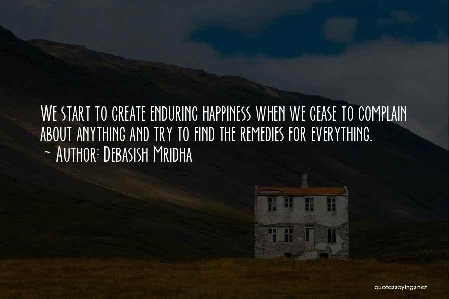 Inspirational Enduring Quotes By Debasish Mridha