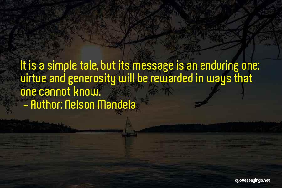 Inspirational Enduring Quotes By Nelson Mandela