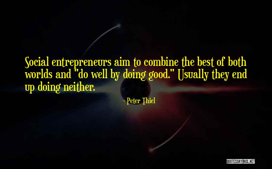 Inspirational Entrepreneurs Quotes By Peter Thiel