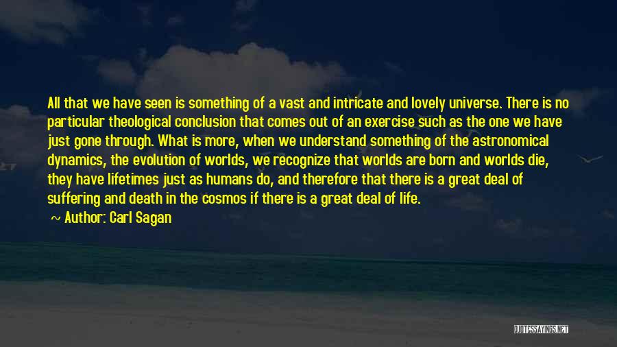 Inspirational Exercise Quotes By Carl Sagan