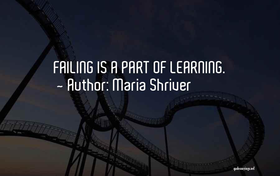 Inspirational Failing Quotes By Maria Shriver