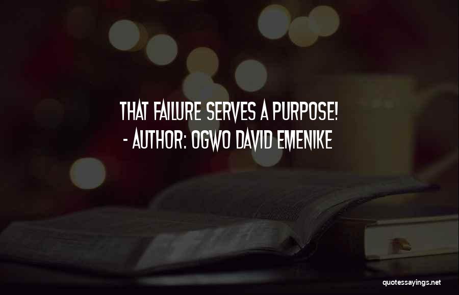 Inspirational Failing Quotes By Ogwo David Emenike