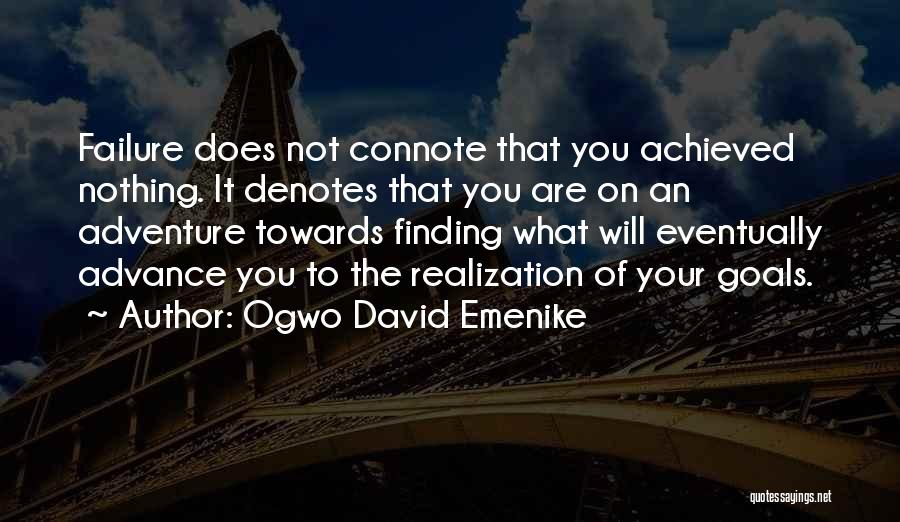 Inspirational Failing Quotes By Ogwo David Emenike