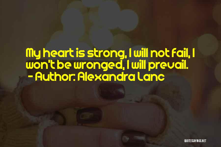 Inspirational Fiction Quotes By Alexandra Lanc