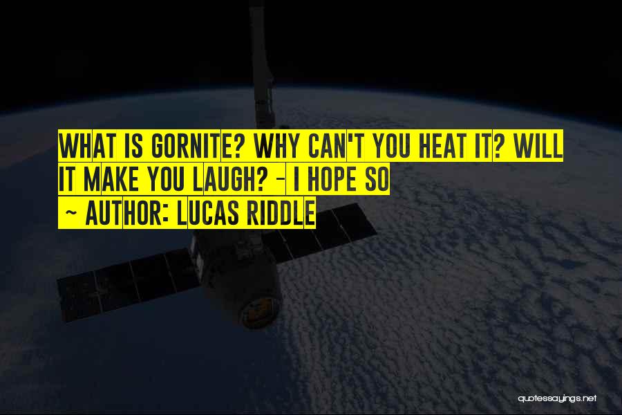 Inspirational Fiction Quotes By Lucas Riddle