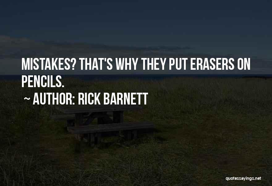 Inspirational Fiction Quotes By Rick Barnett