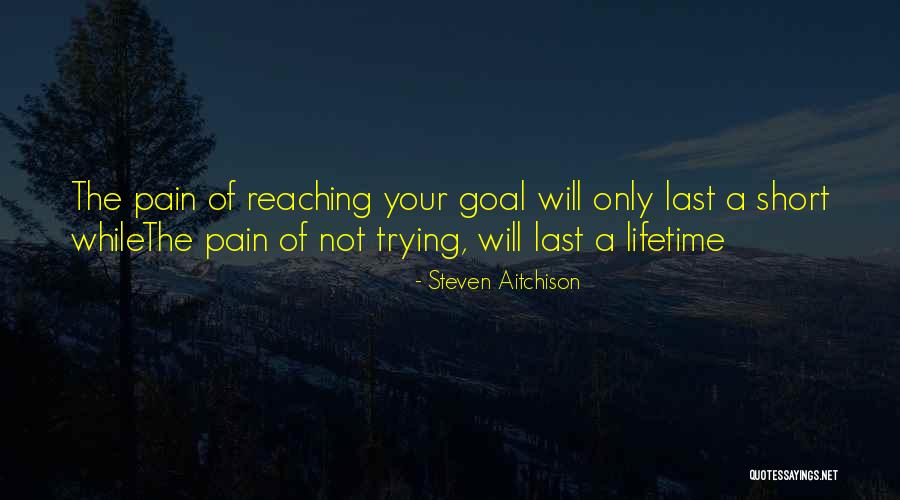 Inspirational Goal Quotes By Steven Aitchison Inspirational Goal Quotes By Steven Aitchison