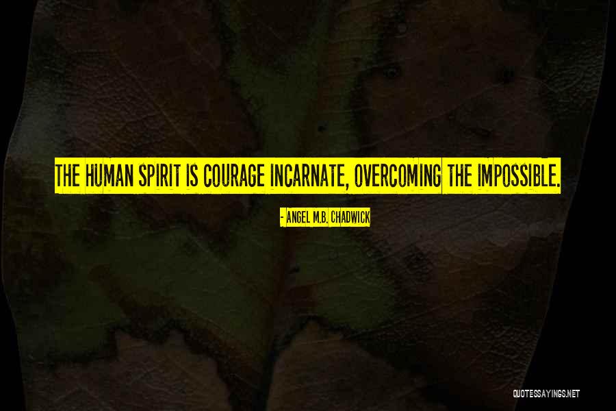Inspirational Human Spirit Quotes By Angel M.B. Chadwick Inspirational Human Spirit Quotes By Angel M.B. Chadwick