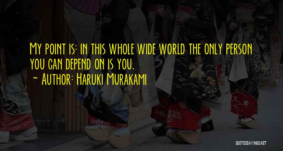 Inspirational Japanese Quotes By Haruki Murakami