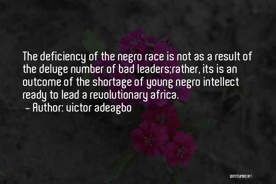 Inspirational Leaders Quotes By Victor Adeagbo