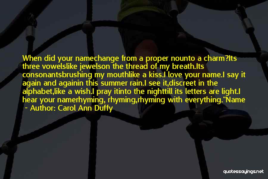 Inspirational Letters And Quotes By Carol Ann Duffy