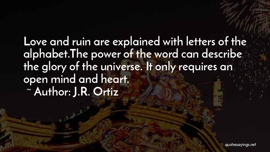 Inspirational Letters And Quotes By J.R. Ortiz