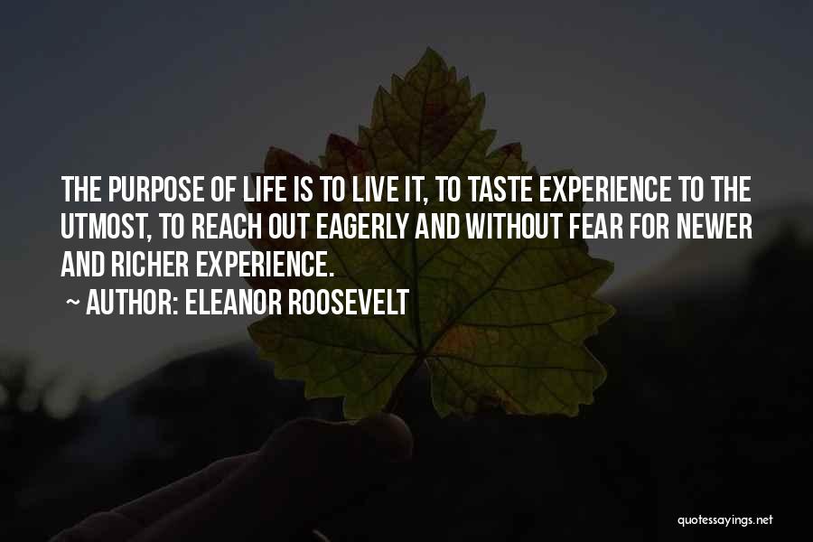 Inspirational Life Adventure Quotes By Eleanor Roosevelt