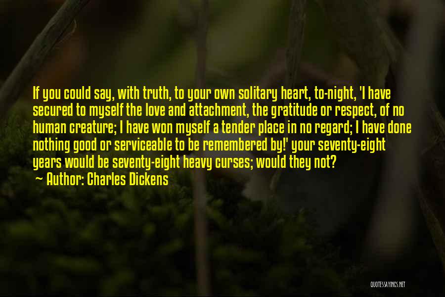 Inspirational Love Good Night Quotes By Charles Dickens