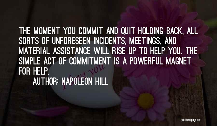 Inspirational Magnet Quotes By Napoleon Hill