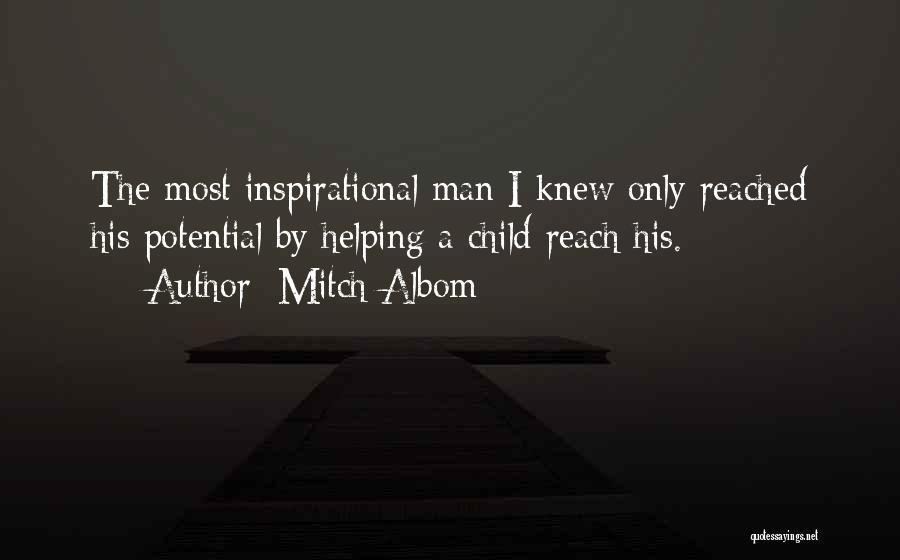 Inspirational Man Quotes By Mitch Albom
