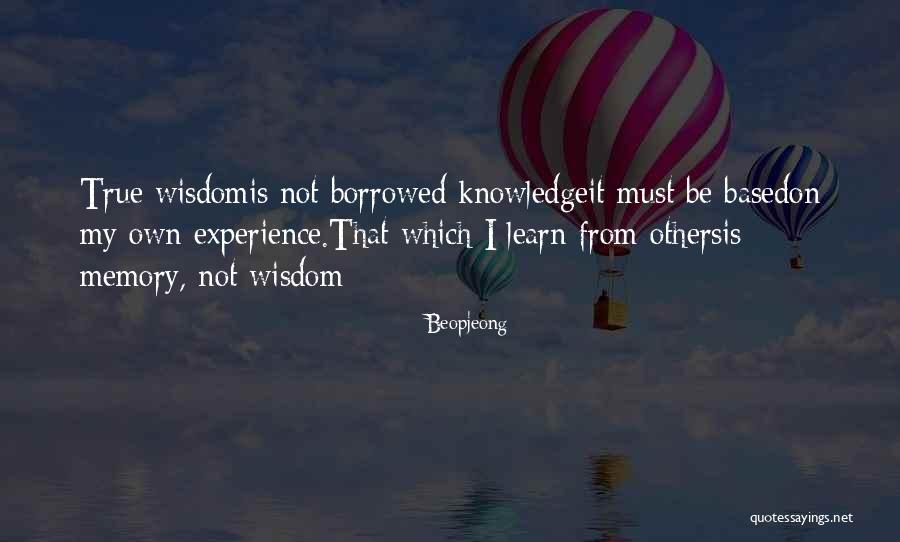 Inspirational Memory Quotes By Beopjeong Inspirational Memory Quotes By Beopjeong