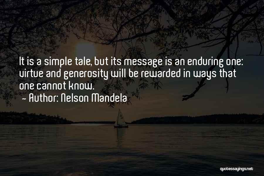Inspirational Message Quotes By Nelson Mandela