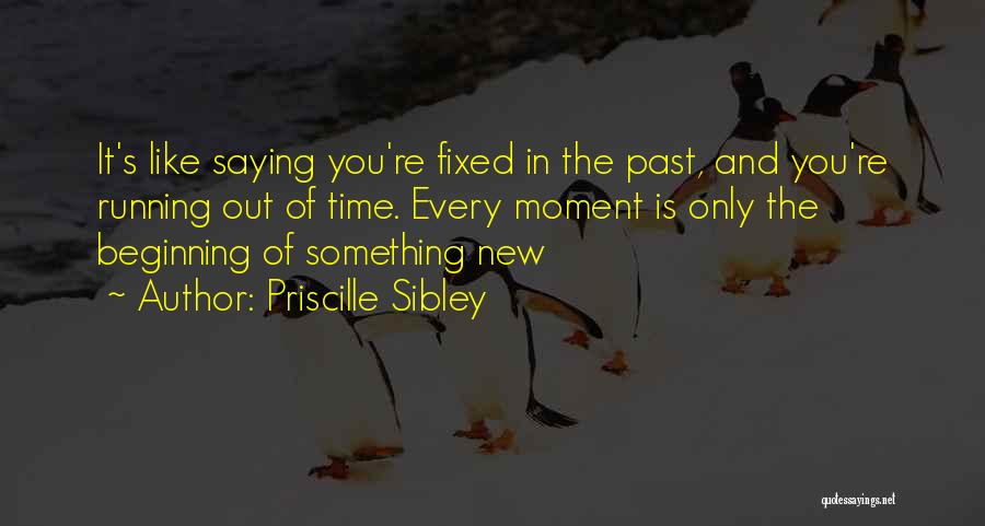 Inspirational New Beginning Quotes By Priscille Sibley