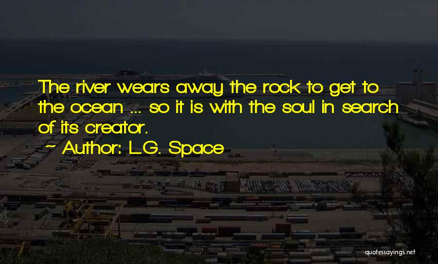 Inspirational Ocean Quotes By L.G. Space