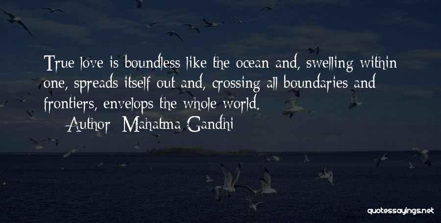 Inspirational Ocean Quotes By Mahatma Gandhi
