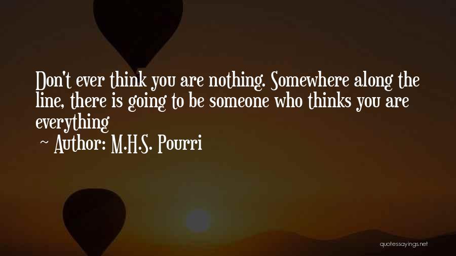 Inspirational One Line Love Quotes By M.H.S. Pourri