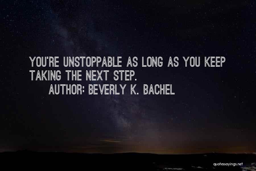 Inspirational Parents Quotes By Beverly K. Bachel