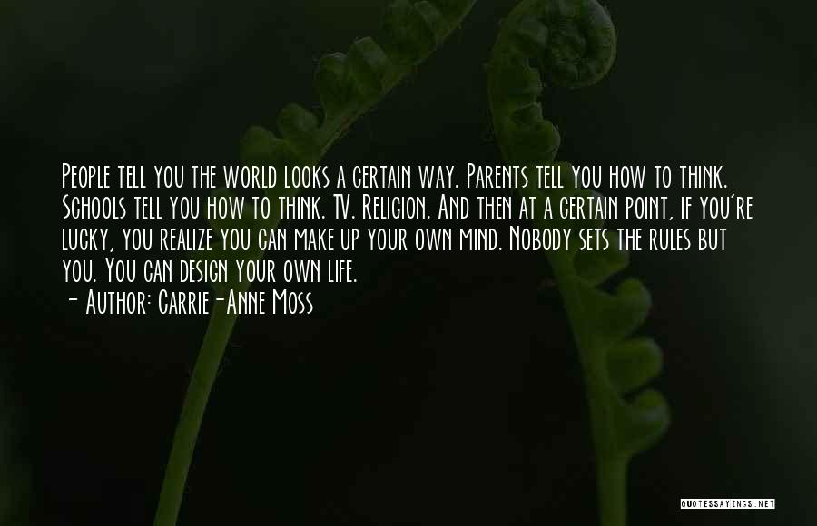 Inspirational Parents Quotes By Carrie-Anne Moss