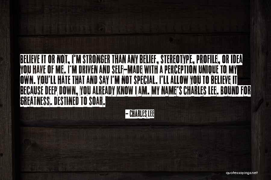 Inspirational Perception Quotes By Charles Lee Inspirational Perception Quotes By Charles Lee