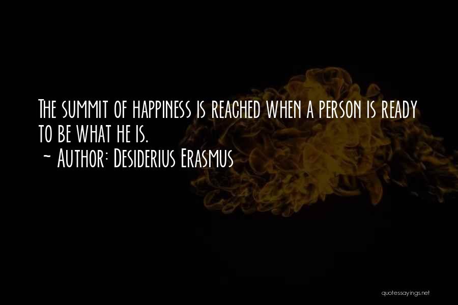 Inspirational Person Quotes By Desiderius Erasmus