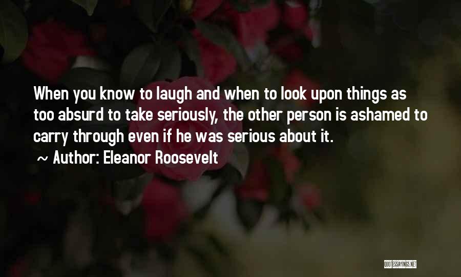 Inspirational Person Quotes By Eleanor Roosevelt