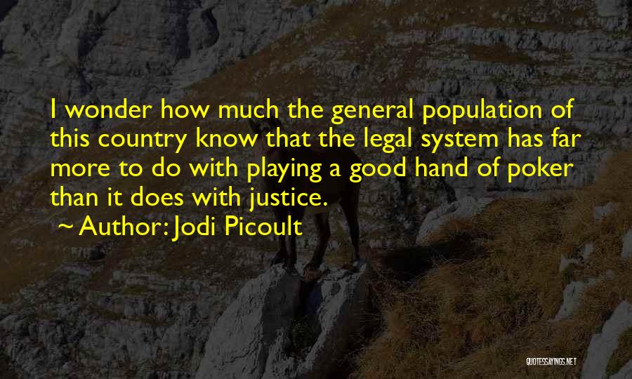 Inspirational Poker Quotes By Jodi Picoult