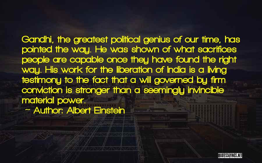 Inspirational Political Quotes By Albert Einstein