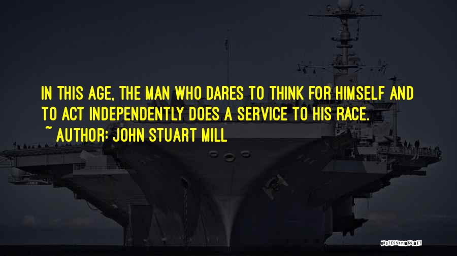 Inspirational Race Quotes By John Stuart Mill