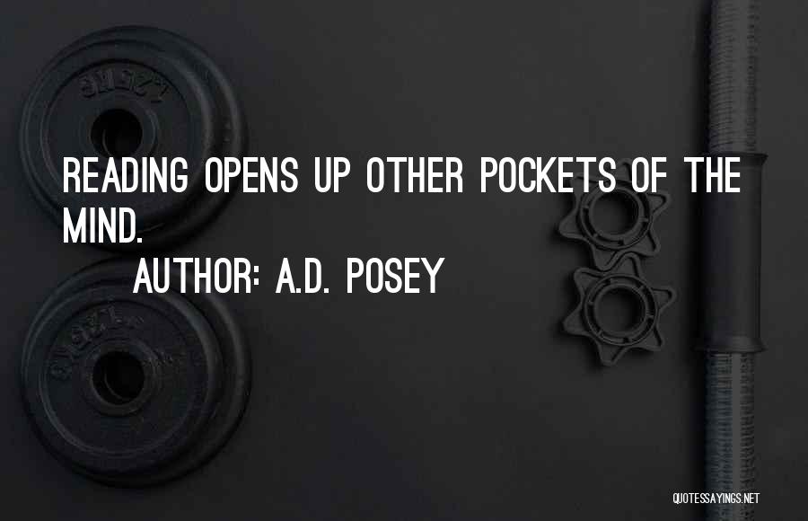 Inspirational Reading And Writing Quotes By A.D. Posey