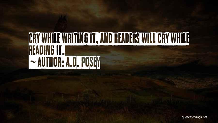 Inspirational Reading And Writing Quotes By A.D. Posey