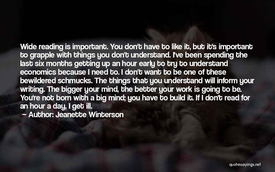 Inspirational Reading And Writing Quotes By Jeanette Winterson