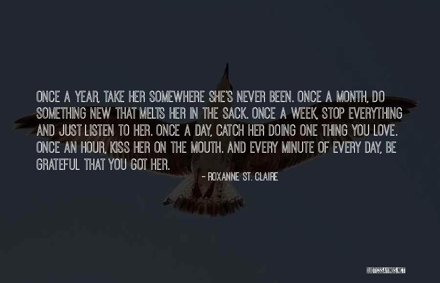 Inspirational Relationships Quotes By Roxanne St. Claire