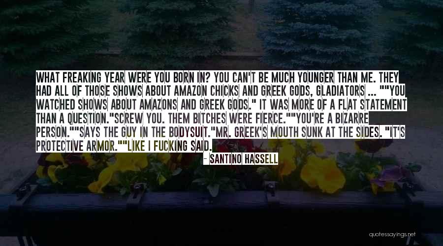 Inspirational Rudeness Quotes By Santino Hassell