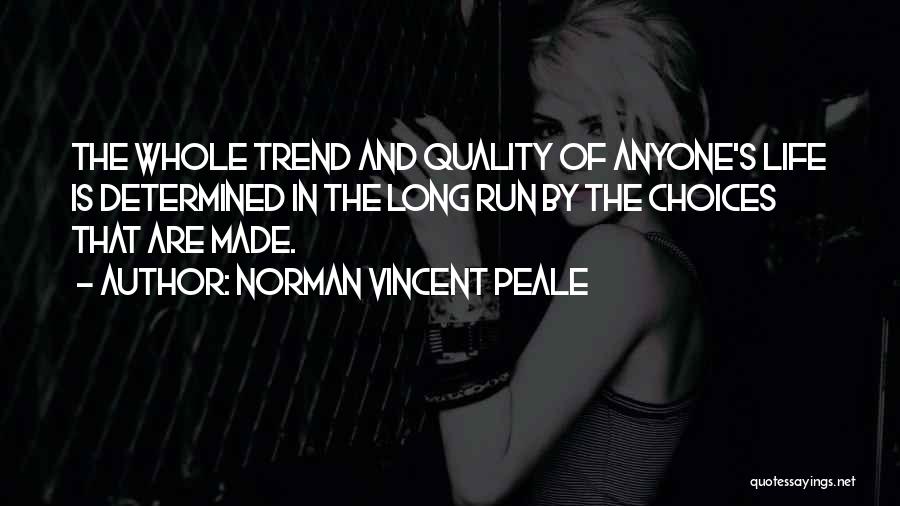 Inspirational Running Life Quotes By Norman Vincent Peale