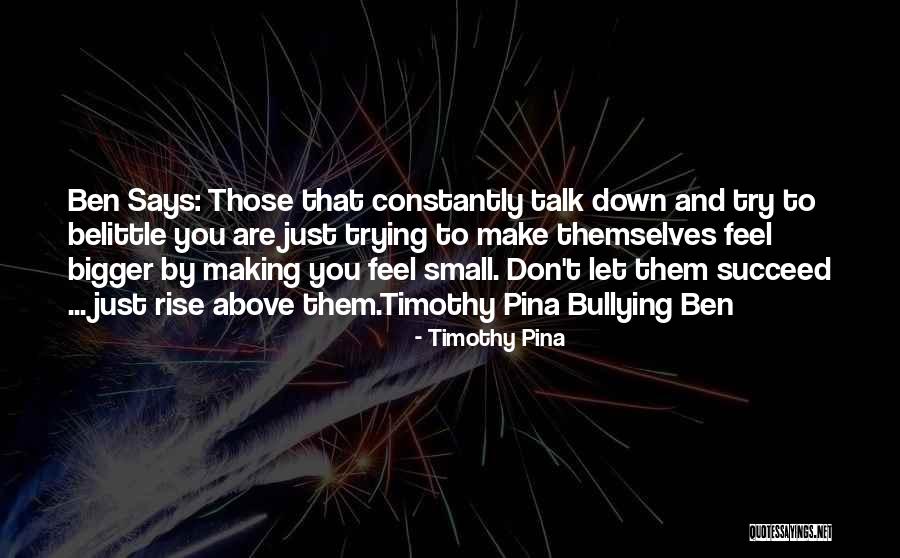 Inspirational Says And Quotes By Timothy Pina