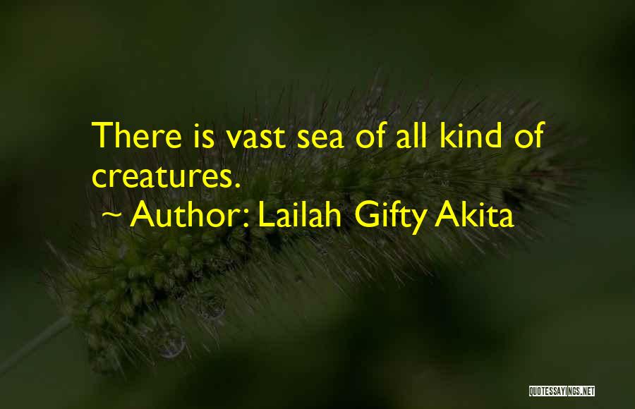 Inspirational Sea Quotes By Lailah Gifty Akita