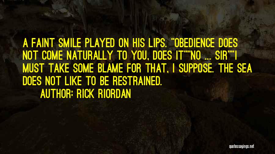 Inspirational Sea Quotes By Rick Riordan