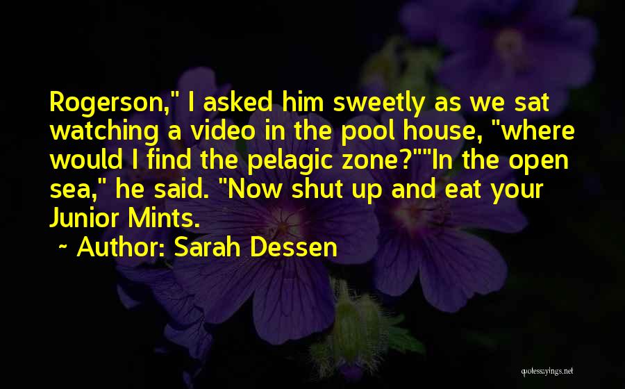 Inspirational Sea Quotes By Sarah Dessen