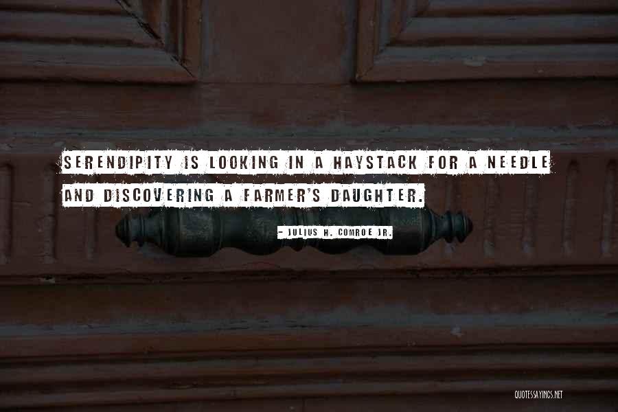 Inspirational Serendipity Quotes By Julius H. Comroe Jr. Inspirational Serendipity Quotes By Julius H. Comroe Jr.
