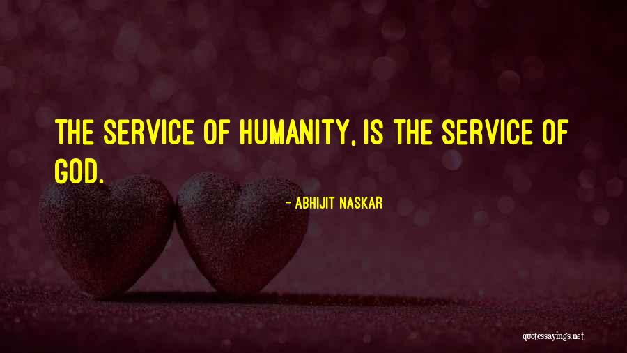 Inspirational Service Quotes By Abhijit Naskar