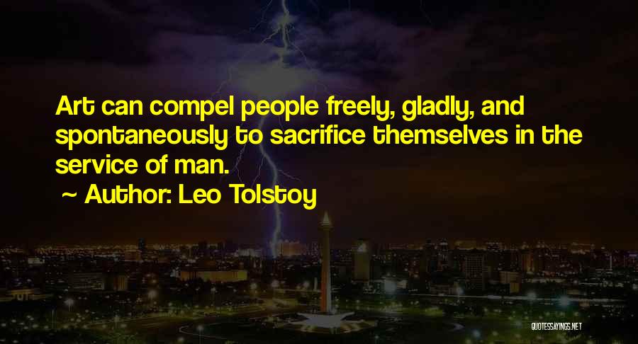 Inspirational Service Quotes By Leo Tolstoy